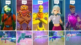 Fortnite ALL 5 Exotic Bosses & Exotic Weapons Locations in Fortnite Season 5!
