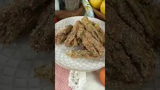 Smashed & Fried Okra?! | Crispy Southern Snack You Need to Try!  #fyp #cooking #okra