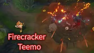 League of Legends- Firecracker Teemo Skin(newest skin)
