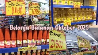 Belanja Bulanan Oktober 2025 || Grocery Shopping