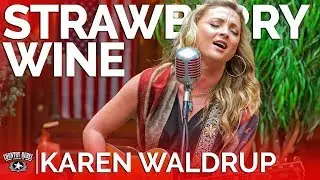 Karen Waldrup - Strawberry Wine (Acoustic Cover) // Country Rebel HQ Session