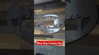 Custom Heavy Duty Metal Signs from Blue Dog Custom Fab #metalsigns #cncsigns #customsigns
