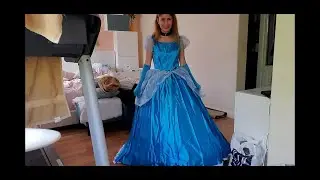 I BOUGHT A CINDERELLA COSTUME ON EBAY! UNBOXING / REVIEW