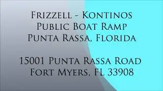 Punta Rassa Frizzell Kontinos Public Boat Ramp