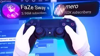 Trying The BEST PLAYERS Controller Settings… (ft. FaZe Sway, Mero, & more!)