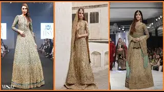 Top Beautiful and Stylish Walima Bridal Dresses Designs 2018 19