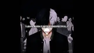 I LEAVE WHEN..💀 #anime #motivation #quotes #trending #funk #shorts