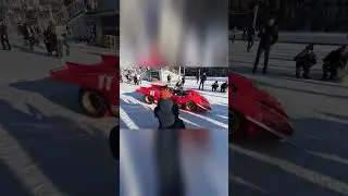 The ICE St Moritz 2025 Abarth 2000 SP an der Parade gefilmt mit viel Sound