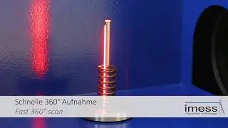 F435 - 3D Geometrie von Druckfedern / 3D Spring Measurement