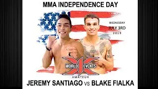 2 Blake Fialka vs Jeremy Santiago : Hawaii MMA