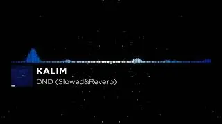 KALIM - DND (Slowed&Reverb)