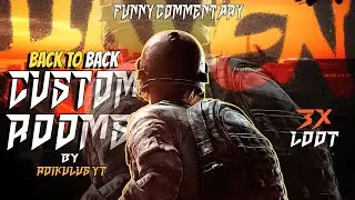 NA /ASIA #custom #rooms| #fun #rooms | ROAD TO 7K|| PUBG MOBILE #bgmi #bgmiios