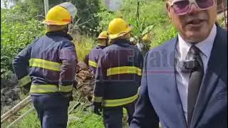 В результате пожара в доме в Лавентилле погибла пожилая женщина &mdash; на месте происшествия находятся...