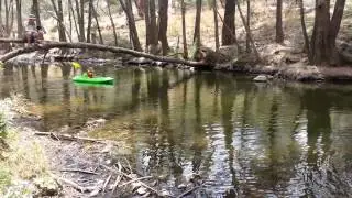 Girls kayaking upper turon