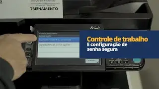 Controle de trabalho e configuração de senha segura