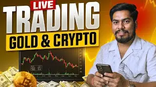 Crypto Gold Live Trading  26 JAN | Crypto With Jittt