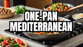 Mediterranean Ground Beef Stir Fry | Easy One-Pan Dinner in 20 Minutes