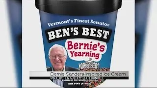 Bernie Sanders ice cream