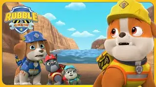 The Crew Builds A Giant Dam | Rubble and Crew | Cartoons for Kids