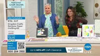 Kingston Crafts Rainbow Paper Crafting Kit