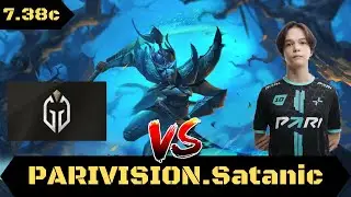 PARIVISION.Satanic&rsquo;s Phantom Assassin Carries vs Gaimin Gladiators! | Fissure Universe Dota 2