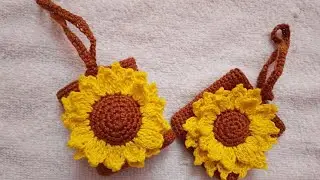 Crochet earpod cover tutorial! sunflower peattn crochet earpod cover tutorial!