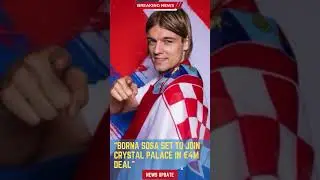 Borna Sosa Set to Join Crystal Palace in &euro;4M Deal