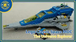 LEGO Classic Space MOC: The Universe Explorer &ndash; Large Custom Spaceship Build