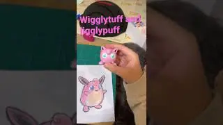 Wigglytuff and jigglypuff  toy in Pok&eacute;mon