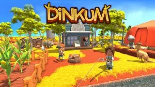 Build Craft Survive! - DINKUM Gameplay - Open World Town Builder Farm Sim