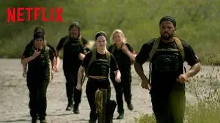 Celebrities Try To Escape Bear Grylls in their First Challenge | Celebrity Bear Hunt | Netflix