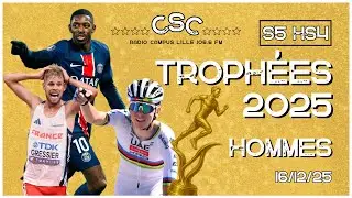 Dembélé, Pogacar, UAE Emirates : nos trophées Hommes de l'année 2025 - CSC - S5 HS4 (16/12/25)