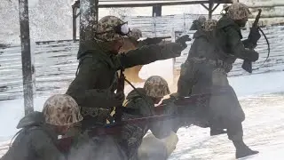 12 UN FORCES VS 50 CHINESE PLA -KOREAN WAR ARMA III CINEMATIC GAMEPLAY