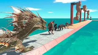 The Punching Bridge Challenge in ARBS - Animal Revolt Battle Simulator