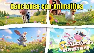 Tres Canciones de Magia y Risas con Animalitos 🪄😂 | Tres Canciones Infantiles para Niños Alegres