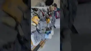 Farm Hard Wood Floor Installation Project (11/12/23) [start of work day footage]