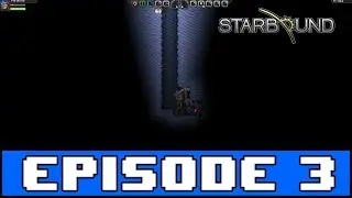 Starbound Beta Ep. 3: Explore, Crafting an Anvil