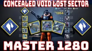Easy Solo Master Concealed Void Lost Sector with Rare Weapons/Gear