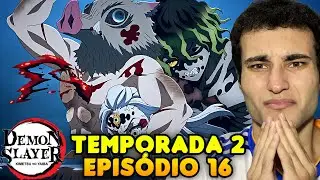 I CRIED SO MUCH!! DID INOSUKE REALLY DIE??? - React Demon Slayer EP 16 season 2 | Kimetsu no Yaiba 9