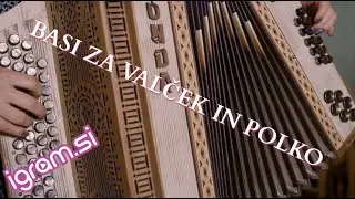 Harmonika - Basi za valček in polko | Igram.si