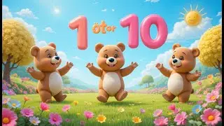 Bear Counting | Nursery Rhyme for Toddlers & Preschoolers | Kids Song | Learn Numbers 1 to 10