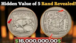 🔥 &ldquo;1994 South Africa 5 Rand Coin Value SHOCKING! 😱 Don&rsquo;t Spend It Yet!&rdquo;