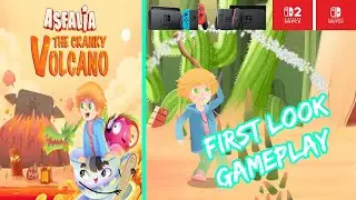Asfalia: The Cranky Volcano &ndash; Nintendo Switch / Switch 2 Gameplay