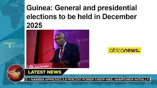 Guinea confirms elections for December 2025, advancing transition to civilian rule after