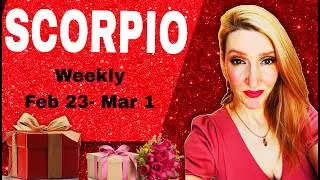 SCORPIO WEEKLY TAROT! WHAAT THE HECK IS HAPPENING THIS WEEK!