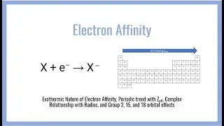 Electron Affinity