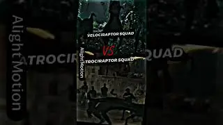 Raptor squad vs atrociraptor squad #shorts #jurassicworld #jurassicpark #debate #edit
