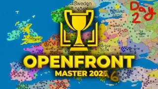 LIVE | OpenFront Masters - 'Spring' Minor Championship [Day 2]