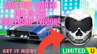 New FREE LIMITED UGC in Car Dealership Tycoon (Roblox)