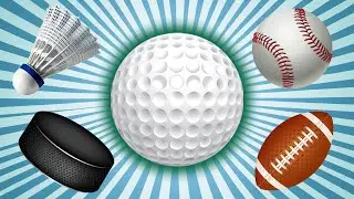 Easy English Sports Balls FOR EVERYONE | English For Kids